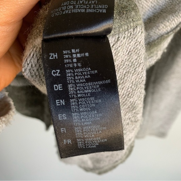 KUHL women’s wool blend nova cowl neck sweater olive green size medium - Picture 7 of 9